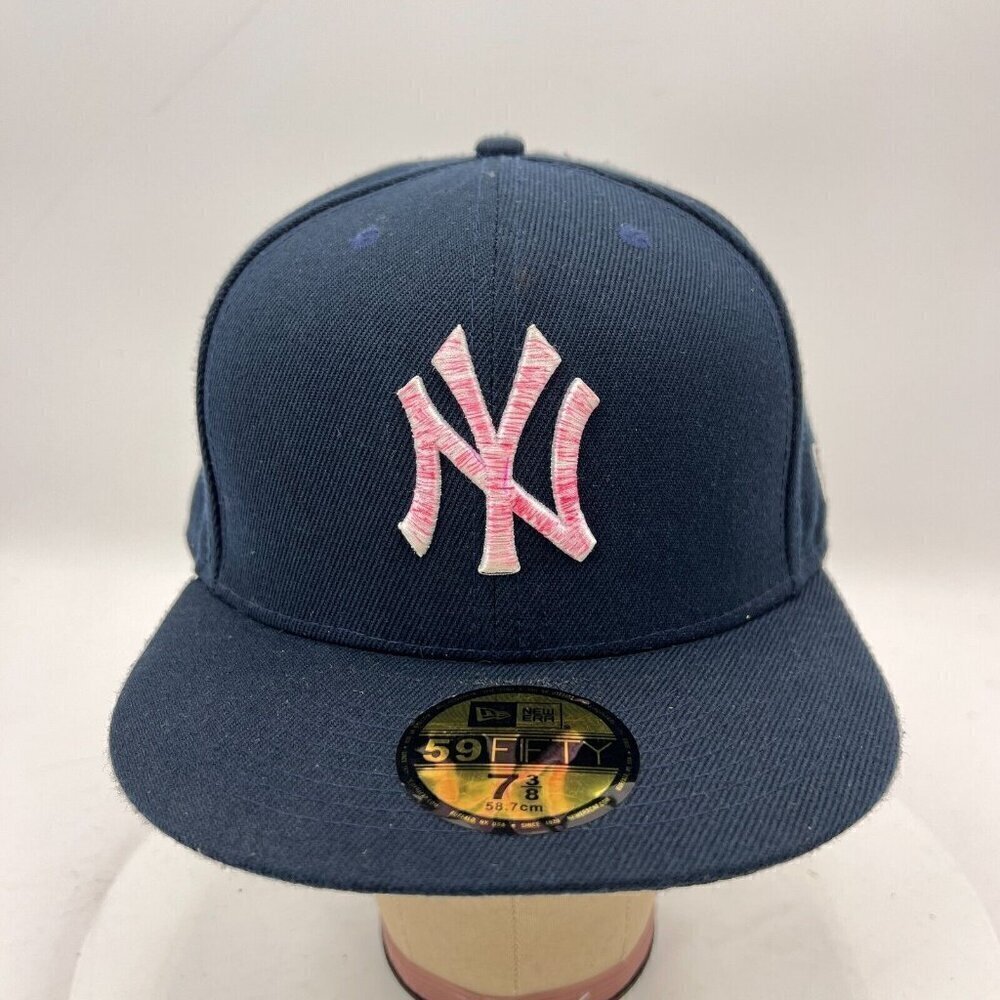 New York Yankees 59FIFTY New Era Size 58.7cm Blue Navy Red Embroidered Hat